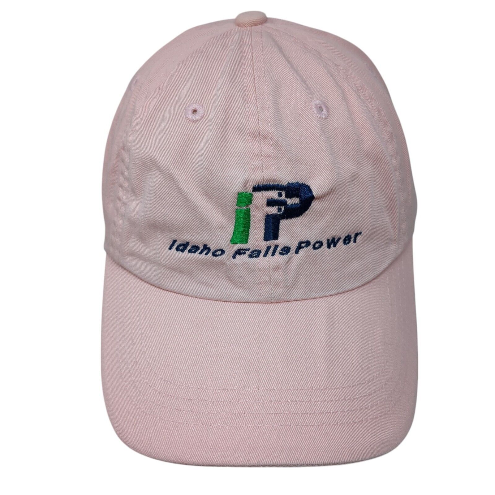Idaho Falls Power Strapback Hat Pink Os Adjustable Port Authority Signature
